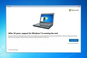 微软为 Windows 7 用户弹窗：提醒大家“Win7 已死